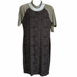 New LuLaRoe Plus Size Julia Midi Dress